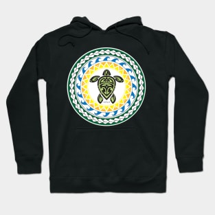 Tribal Turtle Tattoo Mandala Maui Hoodie